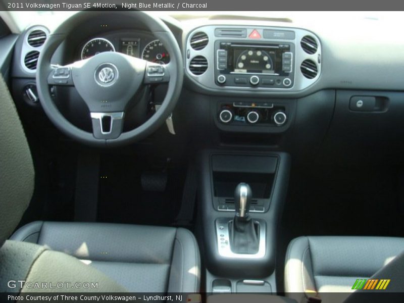 Night Blue Metallic / Charcoal 2011 Volkswagen Tiguan SE 4Motion
