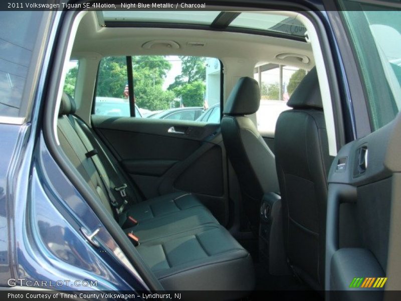 Night Blue Metallic / Charcoal 2011 Volkswagen Tiguan SE 4Motion