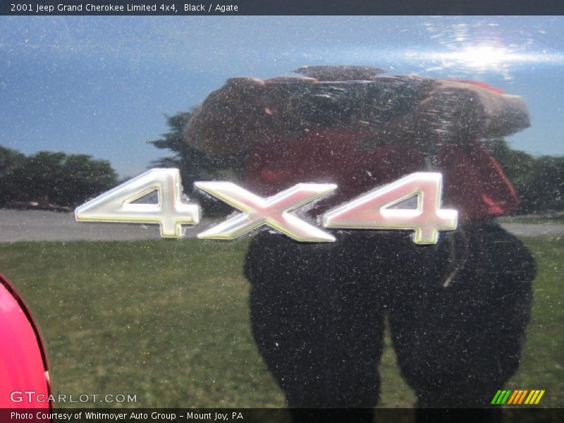 Black / Agate 2001 Jeep Grand Cherokee Limited 4x4