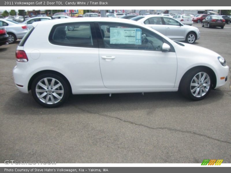  2011 Golf 2 Door TDI Candy White