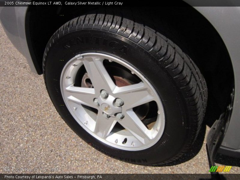 Galaxy Silver Metallic / Light Gray 2005 Chevrolet Equinox LT AWD