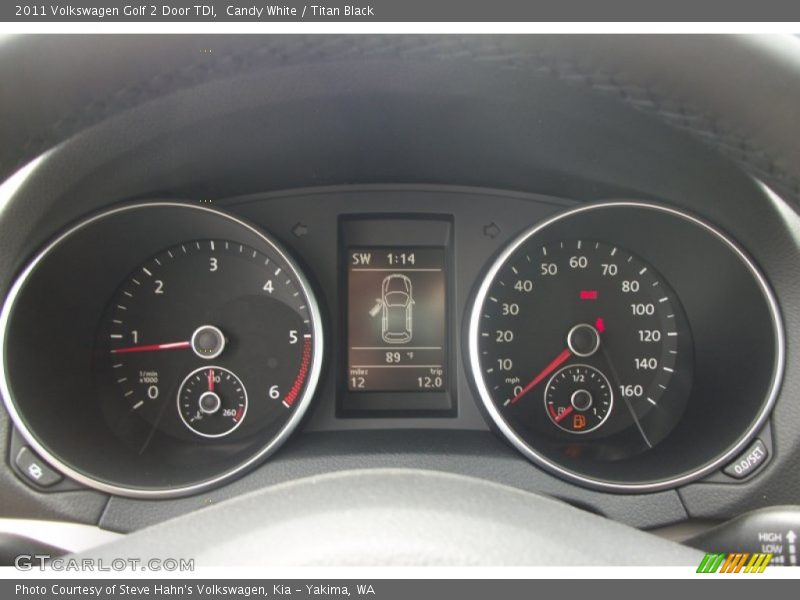  2011 Golf 2 Door TDI 2 Door TDI Gauges