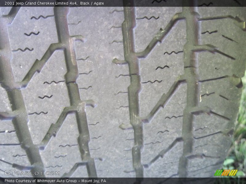 Black / Agate 2001 Jeep Grand Cherokee Limited 4x4