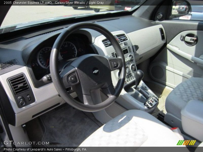 Galaxy Silver Metallic / Light Gray 2005 Chevrolet Equinox LT AWD