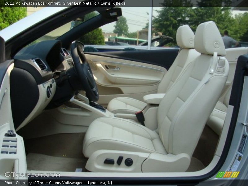  2012 Eos Komfort Cornsilk Beige Interior