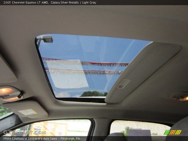 Galaxy Silver Metallic / Light Gray 2005 Chevrolet Equinox LT AWD