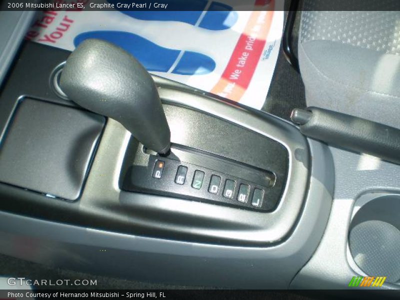 Graphite Gray Pearl / Gray 2006 Mitsubishi Lancer ES