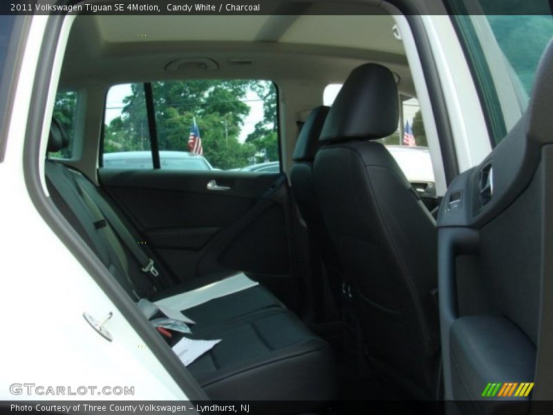 Candy White / Charcoal 2011 Volkswagen Tiguan SE 4Motion
