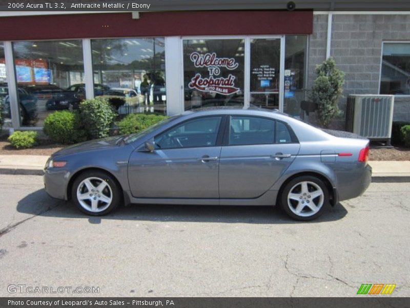 Anthracite Metallic / Ebony 2006 Acura TL 3.2