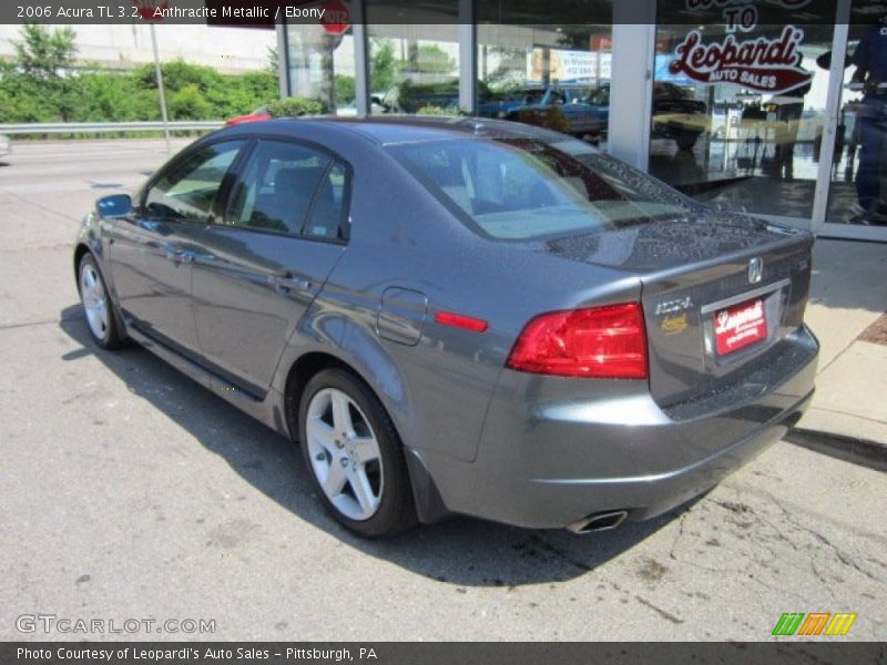 Anthracite Metallic / Ebony 2006 Acura TL 3.2