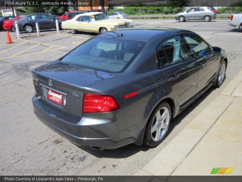Anthracite Metallic / Ebony 2006 Acura TL 3.2