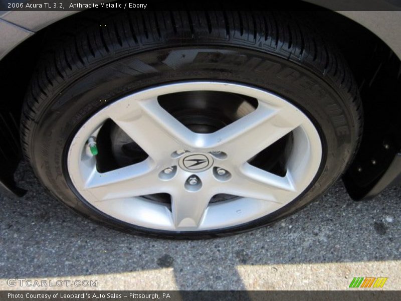 Anthracite Metallic / Ebony 2006 Acura TL 3.2