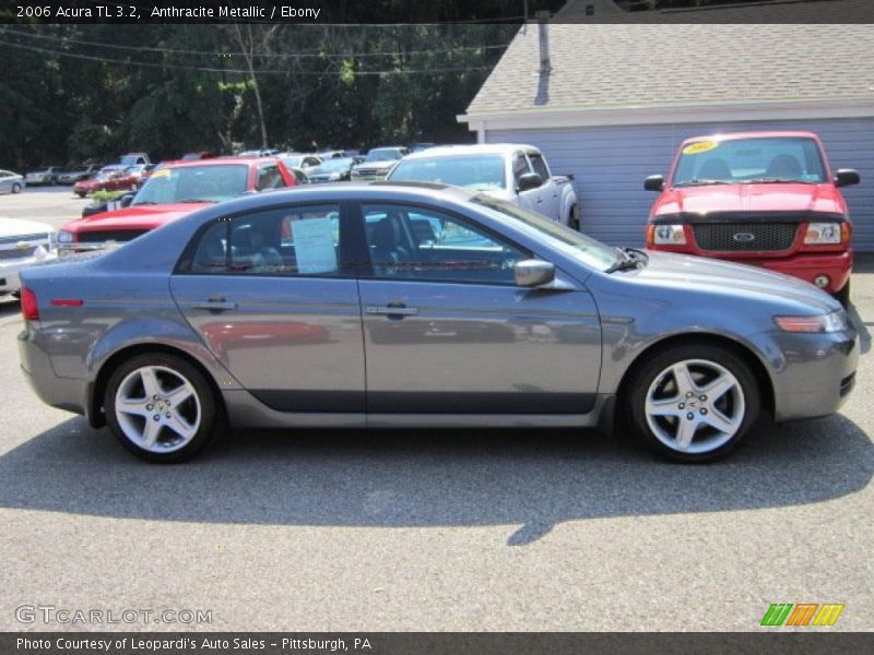 Anthracite Metallic / Ebony 2006 Acura TL 3.2