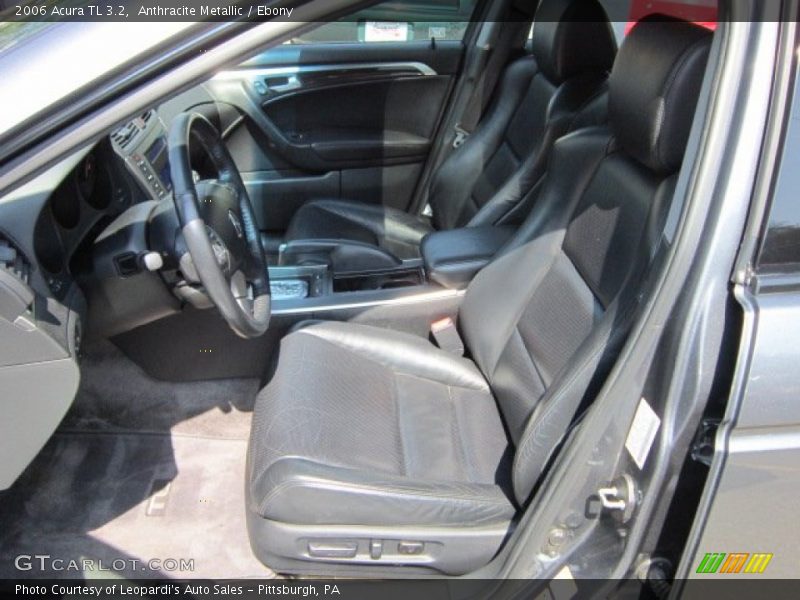 Anthracite Metallic / Ebony 2006 Acura TL 3.2
