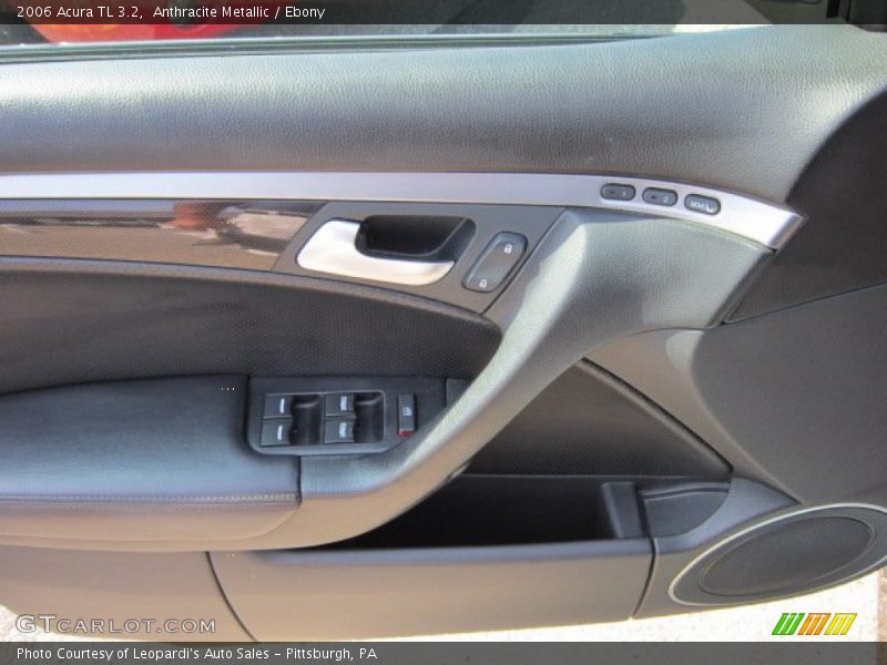 Anthracite Metallic / Ebony 2006 Acura TL 3.2
