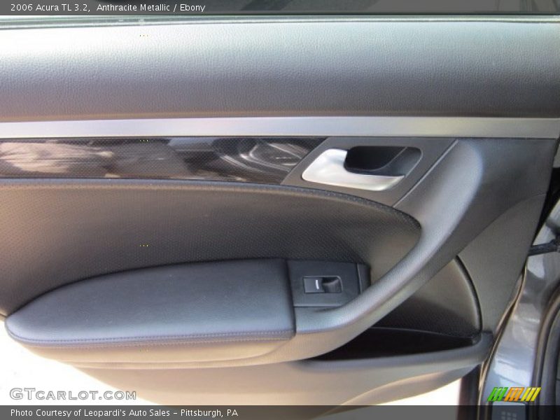 Anthracite Metallic / Ebony 2006 Acura TL 3.2