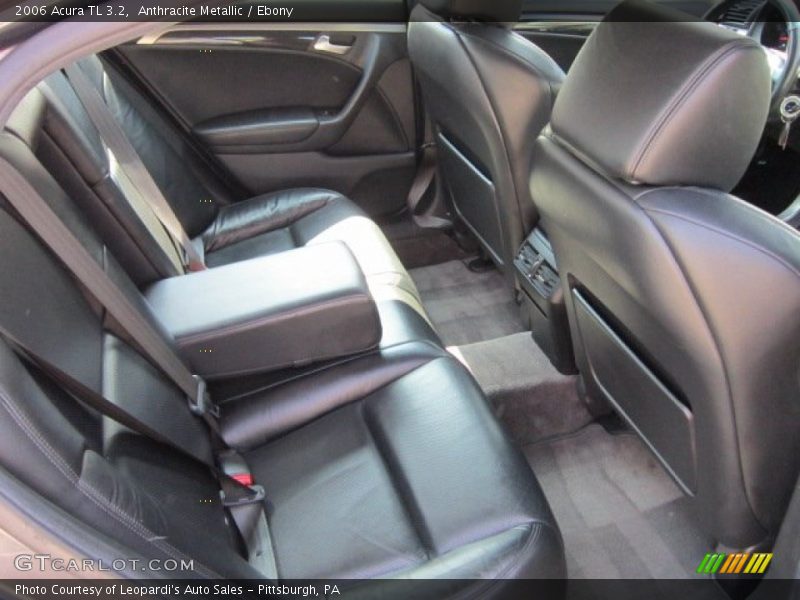 Anthracite Metallic / Ebony 2006 Acura TL 3.2