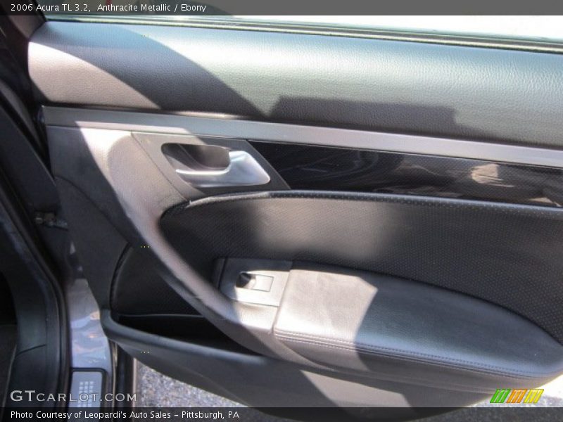 Anthracite Metallic / Ebony 2006 Acura TL 3.2