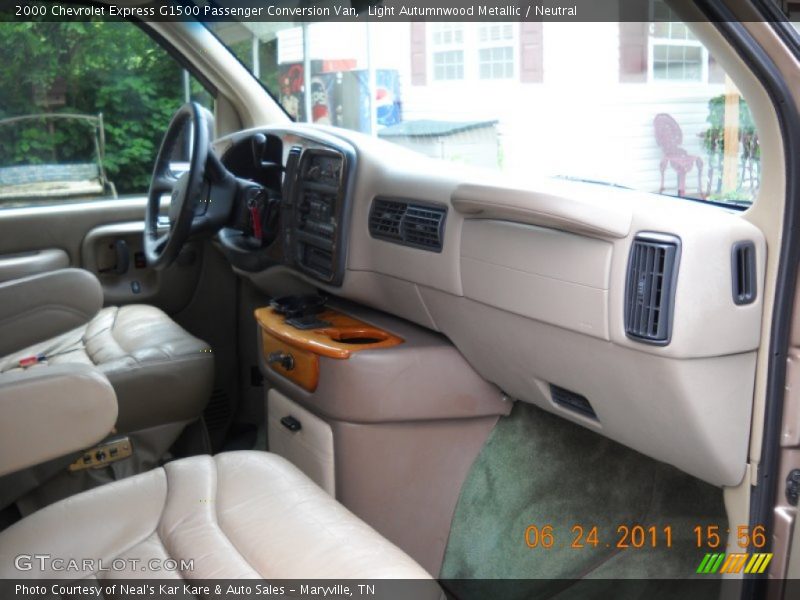 Light Autumnwood Metallic / Neutral 2000 Chevrolet Express G1500 Passenger Conversion Van