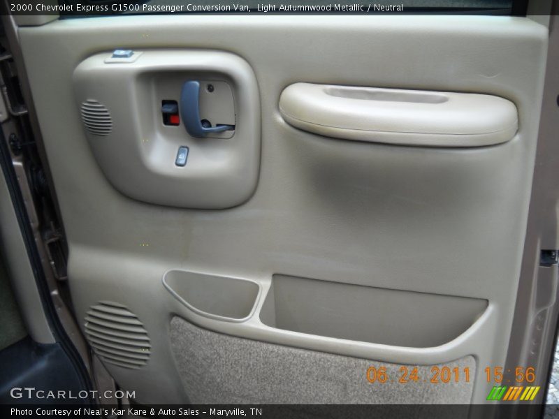 Light Autumnwood Metallic / Neutral 2000 Chevrolet Express G1500 Passenger Conversion Van