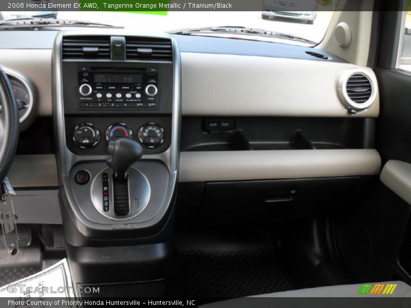 Tangerine Orange Metallic / Titanium/Black 2008 Honda Element EX AWD