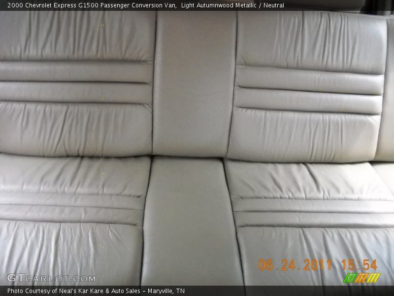 Light Autumnwood Metallic / Neutral 2000 Chevrolet Express G1500 Passenger Conversion Van