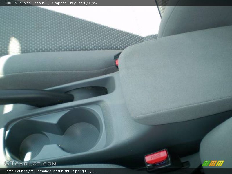 Graphite Gray Pearl / Gray 2006 Mitsubishi Lancer ES