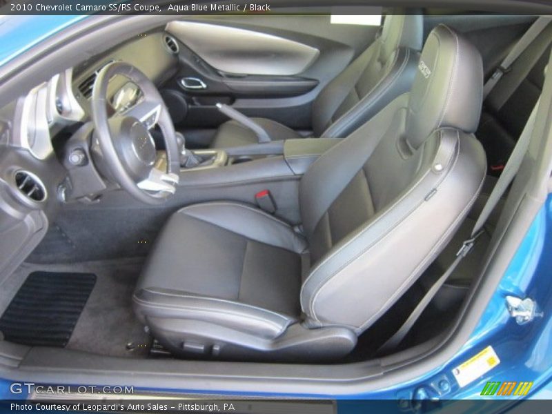  2010 Camaro SS/RS Coupe Black Interior