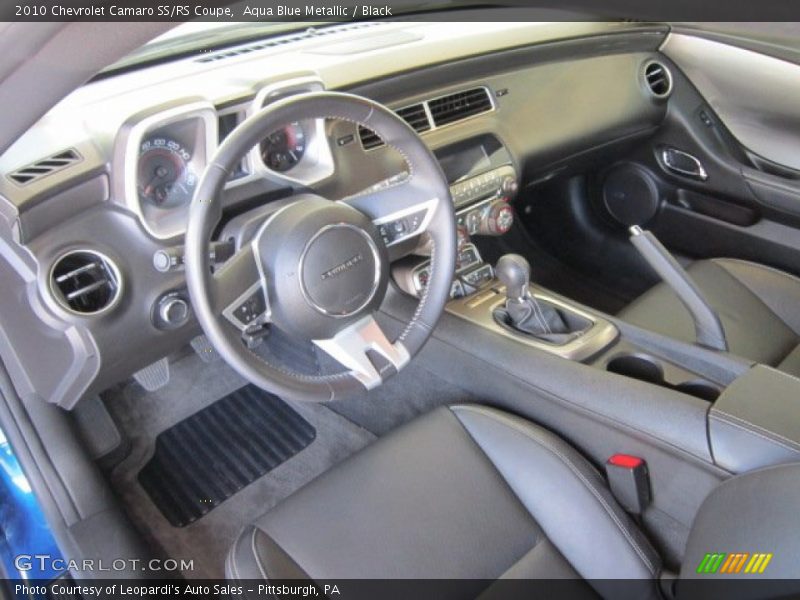 Black Interior - 2010 Camaro SS/RS Coupe 