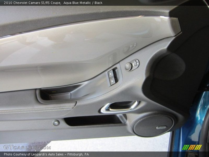 Aqua Blue Metallic / Black 2010 Chevrolet Camaro SS/RS Coupe