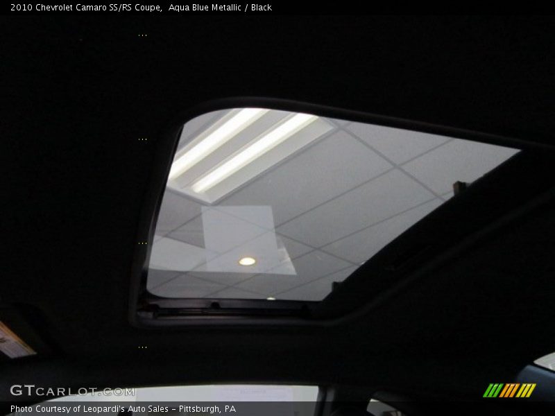 Aqua Blue Metallic / Black 2010 Chevrolet Camaro SS/RS Coupe