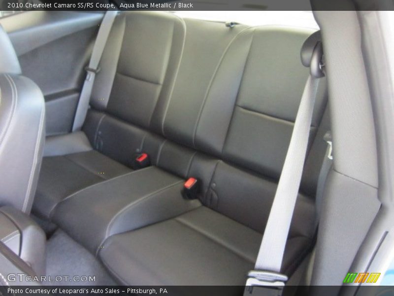  2010 Camaro SS/RS Coupe Black Interior