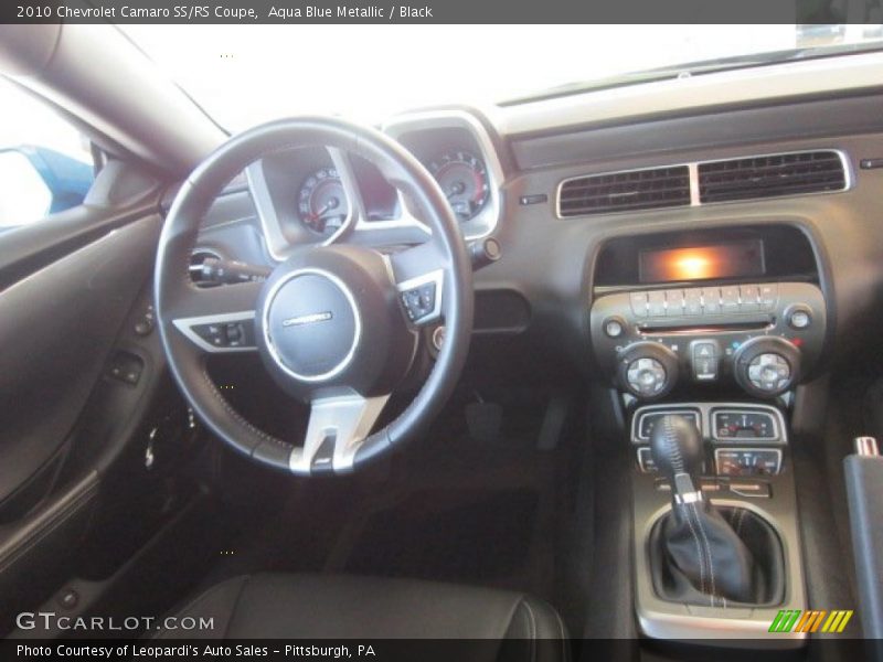 Aqua Blue Metallic / Black 2010 Chevrolet Camaro SS/RS Coupe