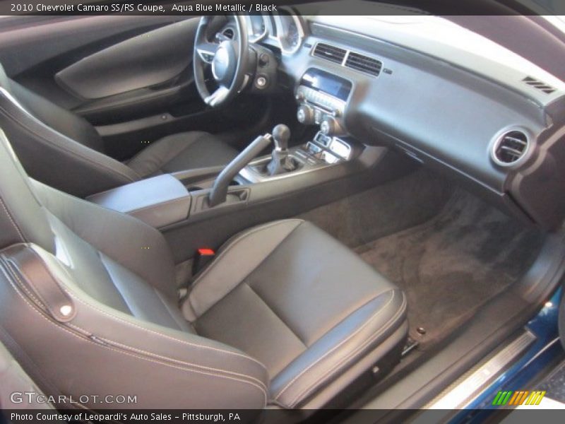 Aqua Blue Metallic / Black 2010 Chevrolet Camaro SS/RS Coupe