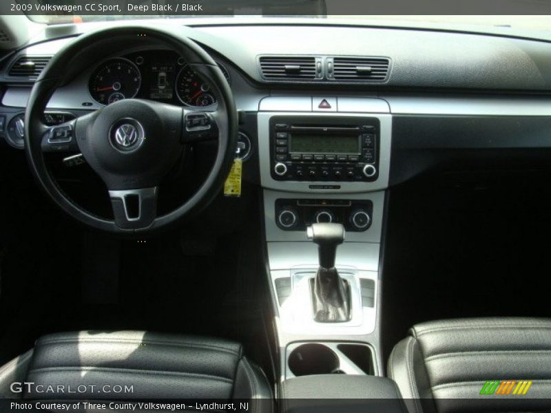 Deep Black / Black 2009 Volkswagen CC Sport