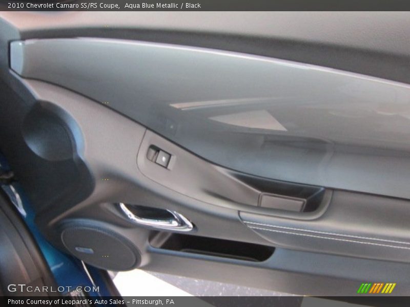 Aqua Blue Metallic / Black 2010 Chevrolet Camaro SS/RS Coupe