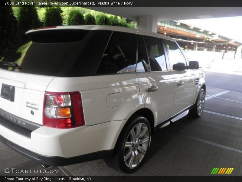 Alaska White / Ivory 2008 Land Rover Range Rover Sport Supercharged