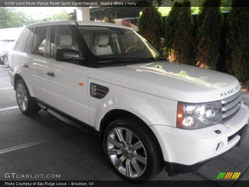 Alaska White / Ivory 2008 Land Rover Range Rover Sport Supercharged