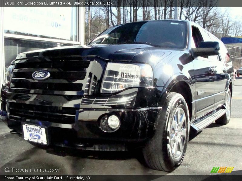Black / Charcoal Black 2008 Ford Expedition EL Limited 4x4