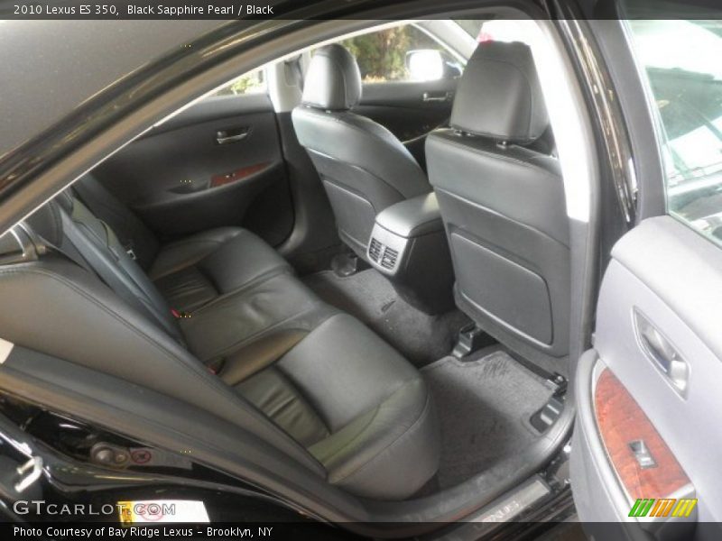 Black Sapphire Pearl / Black 2010 Lexus ES 350