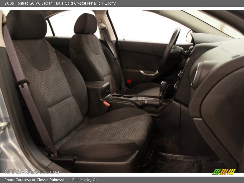 Blue Gold Crystal Metallic / Ebony 2009 Pontiac G6 V6 Sedan