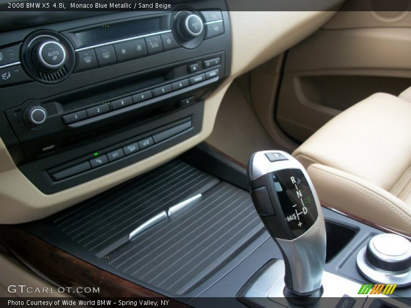 Monaco Blue Metallic / Sand Beige 2008 BMW X5 4.8i