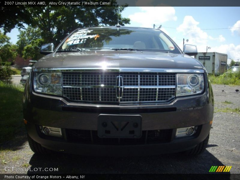 Alloy Grey Metallic / Medium Camel 2007 Lincoln MKX AWD