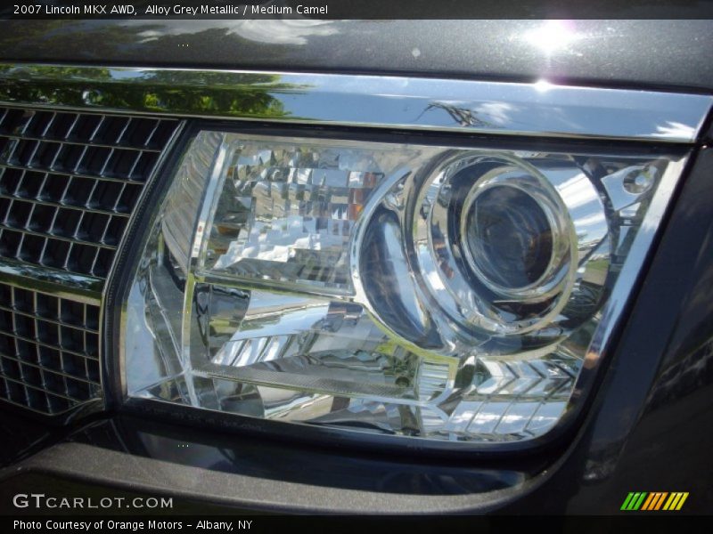 Alloy Grey Metallic / Medium Camel 2007 Lincoln MKX AWD