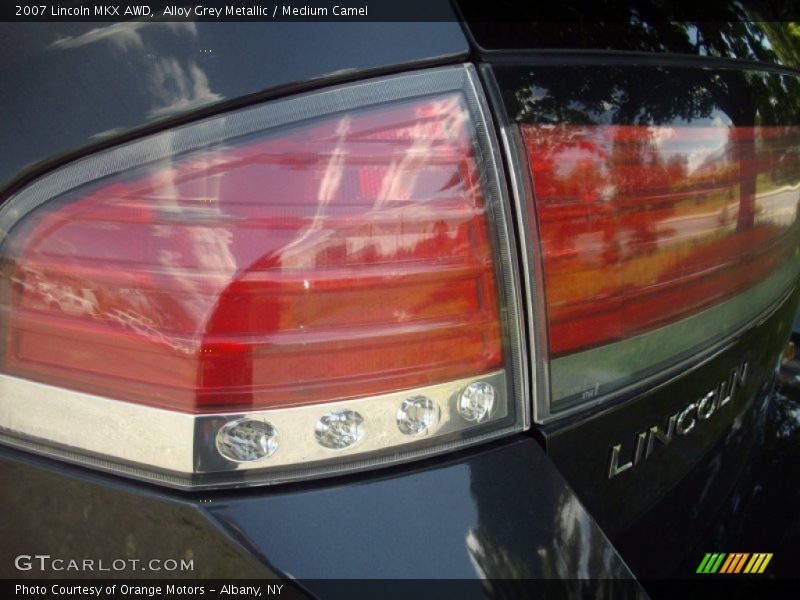 Alloy Grey Metallic / Medium Camel 2007 Lincoln MKX AWD