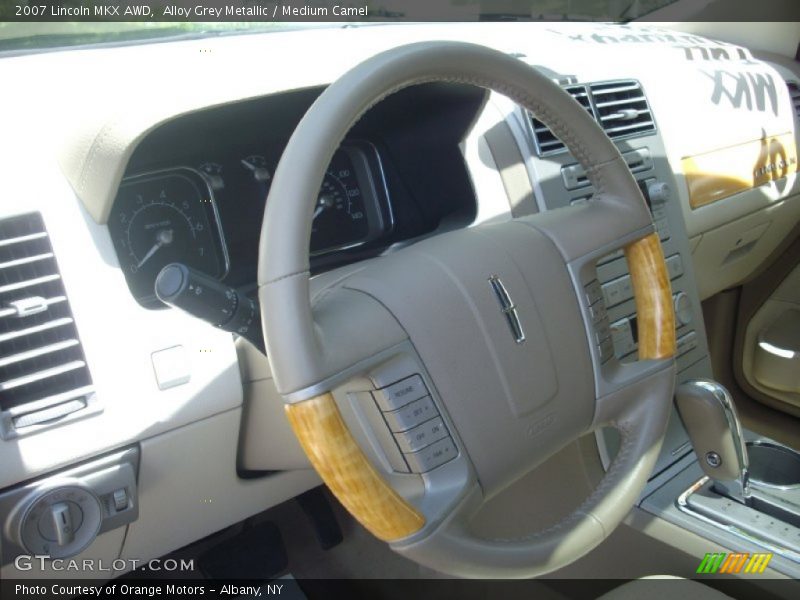 Alloy Grey Metallic / Medium Camel 2007 Lincoln MKX AWD