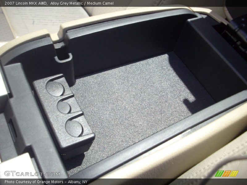 Alloy Grey Metallic / Medium Camel 2007 Lincoln MKX AWD