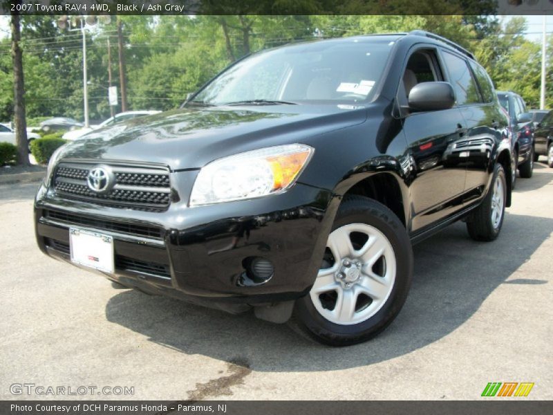 Black / Ash Gray 2007 Toyota RAV4 4WD