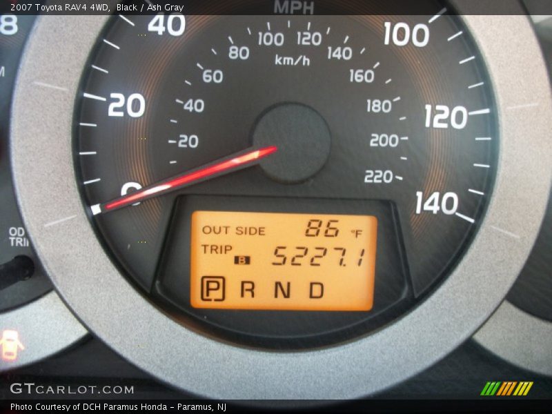 Black / Ash Gray 2007 Toyota RAV4 4WD