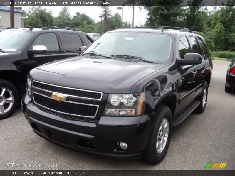 Black Granite Metallic / Ebony 2011 Chevrolet Tahoe LT 4x4